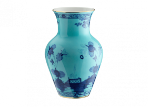 Ginori Oriente Italiano Iris Ming Vase - 12"